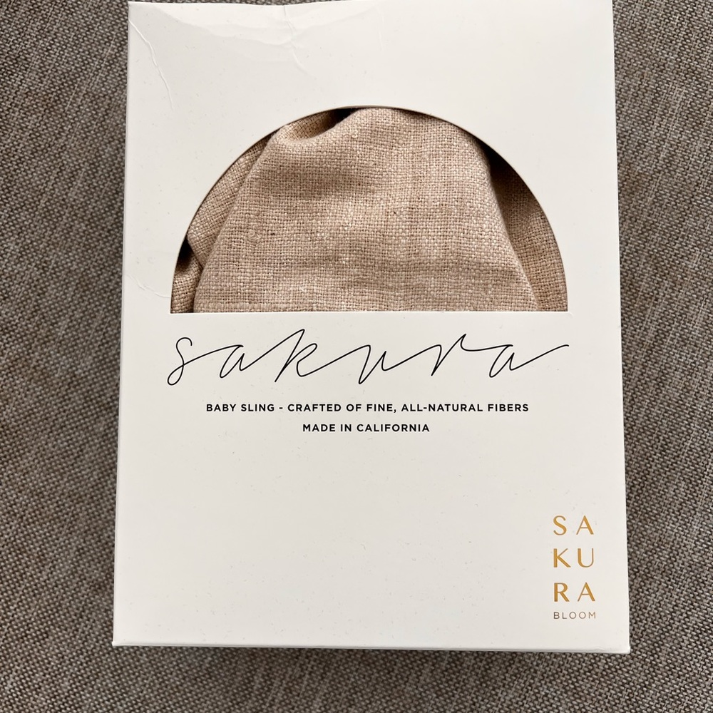 SOLD | Silk ring sling Sakura NWOT